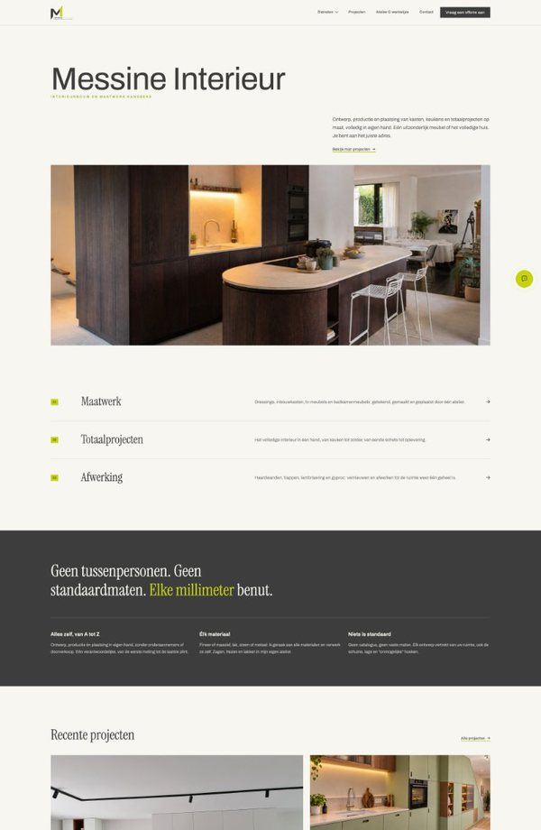 Website Messine Interieur